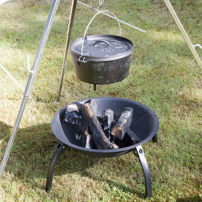 Гриль угольный Bo-Camp Firebowl Harrow Black (8108500)