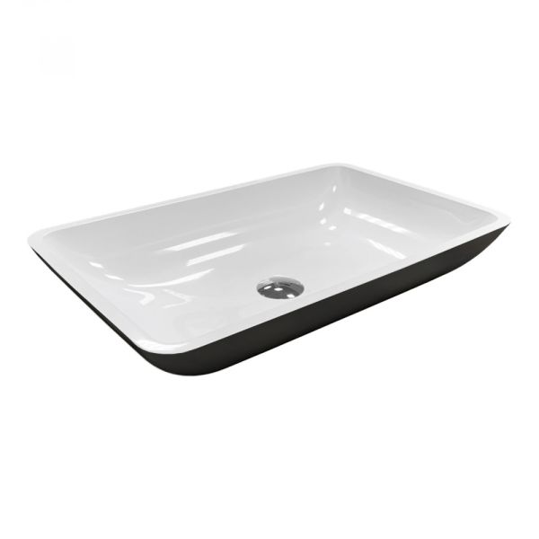 Умывальник Adamant Lower Black-White 560x360