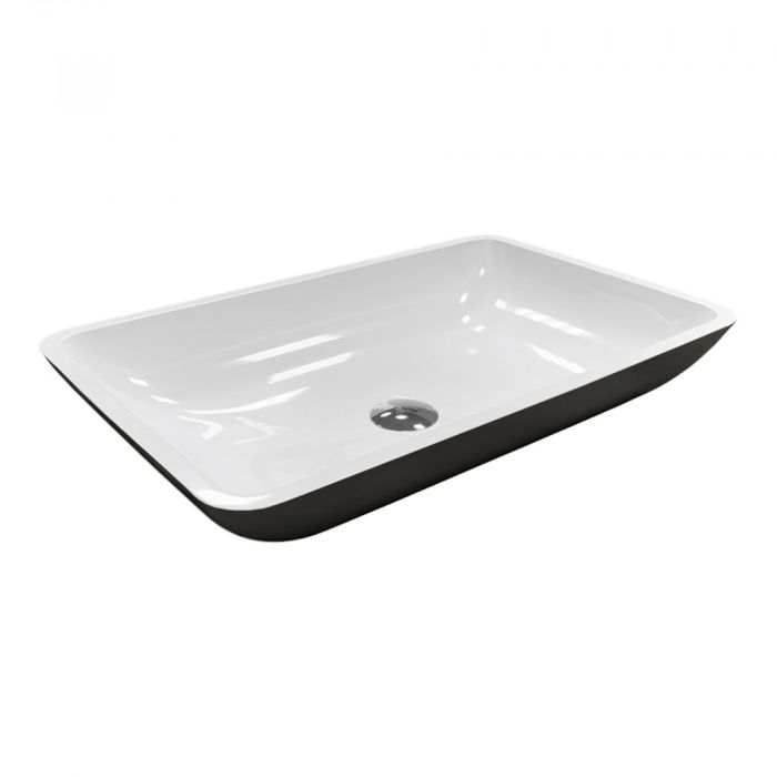 Умивальник Adamant Lower Black-White 560x360