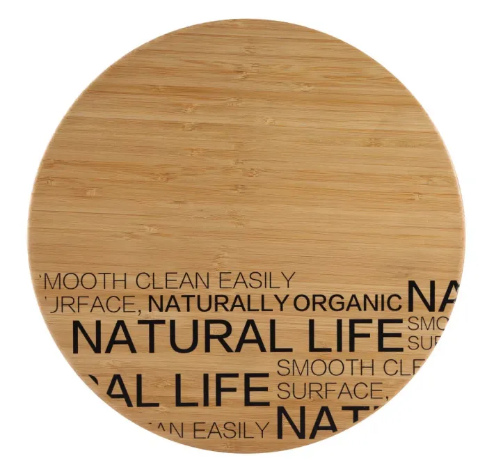 Дошка для нарізання Bergner Natural 30X1.5 см бамбук (BG-4924)