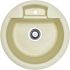 Кухонна мийка Adamant FINE ivory d 470x190 мм, без крила