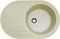 Кухонна мийка Adamant ELLIPSIS ivory 765x495x200 мм, з крилом