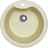 Кухонна мийка Adamant WAVE ivory d 485x210 мм, без крила