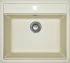 Кухонная мойка Adamant STEP ivory 565x500x190 мм, без крыла