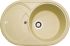 Кухонна мийка Adamant SHELL ivory 770x495x200 мм, з крилом