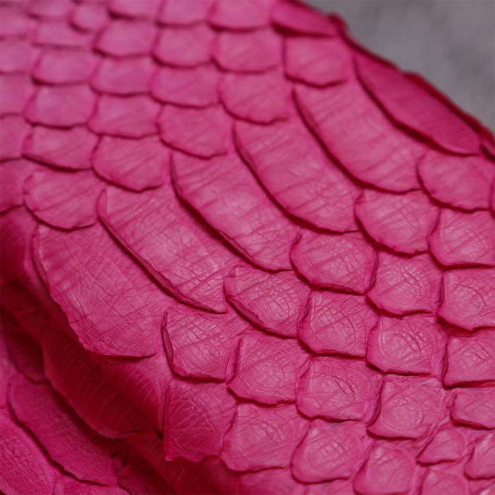 Яскравий жіночий клатч Snake Leather s_14993 рожевий