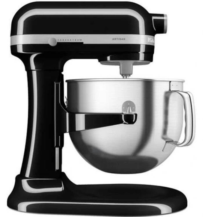 Кухонна машина KitchenAid Artisan 6,6 л 5KSM70SHXEOB з підйомною чашею чорний