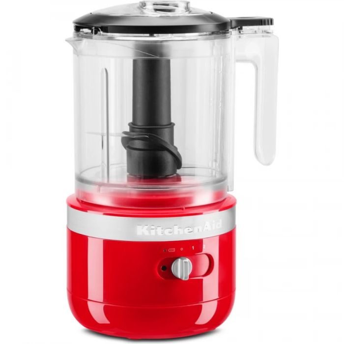 Кухонний мінікомбайн KitchenAid 5KFCB519EER бездротовий червоний