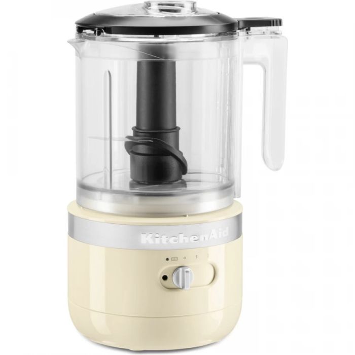 Кухонний мінікомбайн KitchenAid 5KFCB519EAC бездротовий кремовий