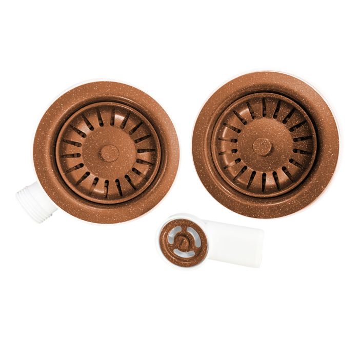Сифон подвійний Adamant  FSA-02 Terra-cotta