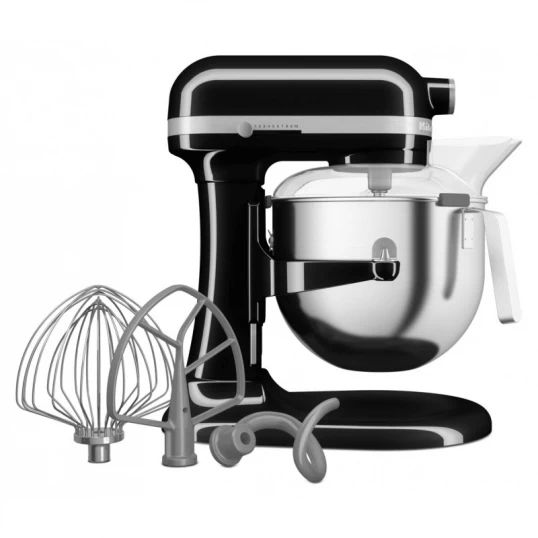 Кухонна машина KitchenAid Heavy Duty 6,6 л 5KSM70JPXEOB з підйомною чашею чорний