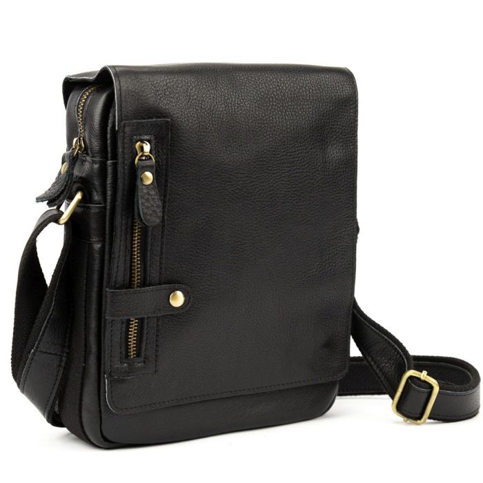 Місткий чоловічий месенджер з клапаном Tiding Bag M39-001A