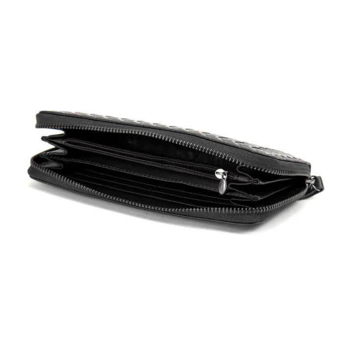 Клатч кожаный плетеный Tiding Bag M39-9001A