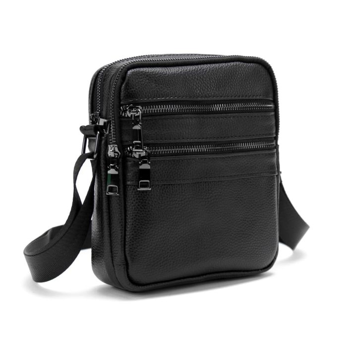 Мужская кожаная сумка через плечо Tiding Bag M56-3646A