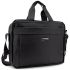 Сумка-портфель мужская текстильная для ноутбука 13'' и документов Tiding Bag M56-3813A черная