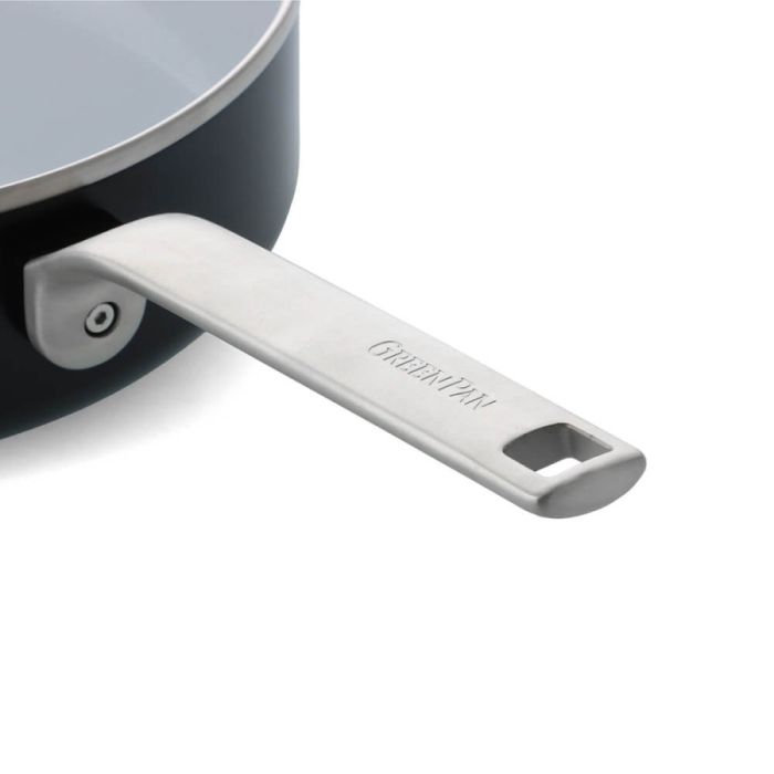 Сотейник з кришкою GreenPan Evolution 26 см 3,7 л з керамічним покриттям чорний (CC007086-001)