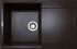 Кухонна мийка Adamant HORIZON mokko 780x495x230 мм, з крилом