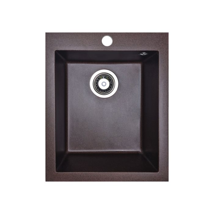 Кухонная мойка Adamant BOARD mokko 410x495x190 мм, без крыла