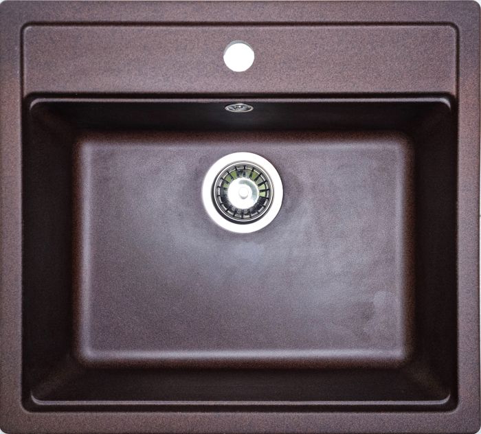 Кухонна мийка Adamant STEP mokko 565x500x190 мм, без крила