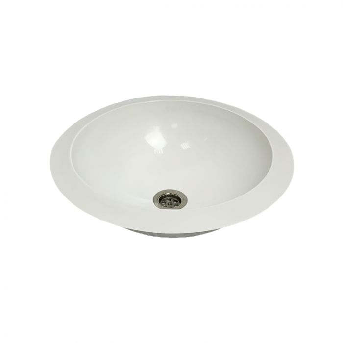 Умивальник врізний Adamant MOON 460 Classic white-01