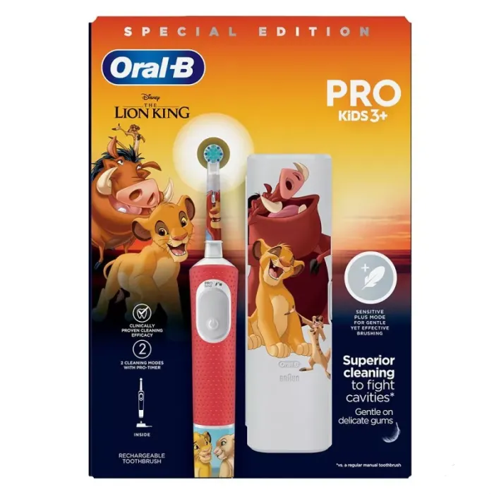 Зубна щітка BRAUN Oral-B D103.413.2KX Lion King