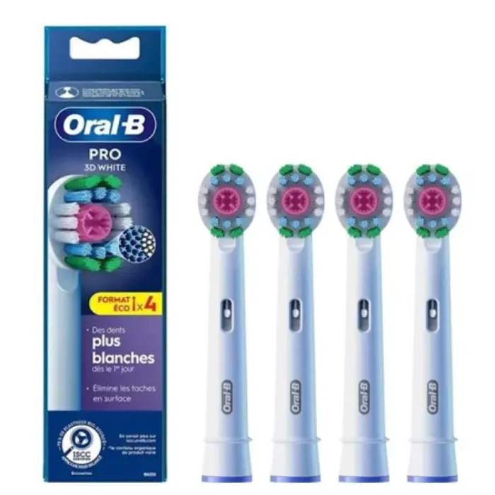 Насадки для електр. зубної щітки Oral-B PRO 3D White EB18pRX (4)