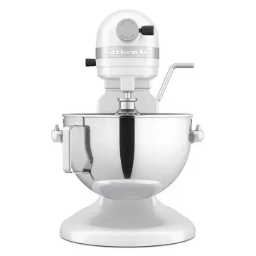 Кухонна машина KitchenAid Heavy Duty 5,2 л 5KSM55SXXEWH з підйомною чашею, білий