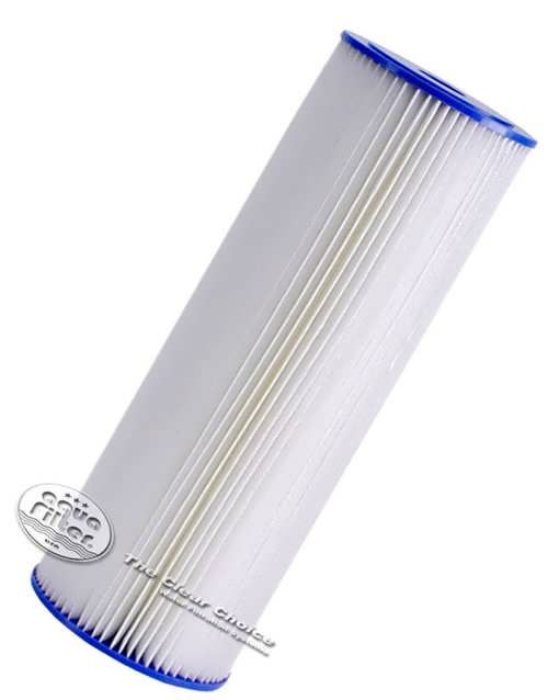 20" Картридж багаторазовий Big Blue з поліестеру Aquafilter FCCEL5M20BB, FCCEL20M20BB