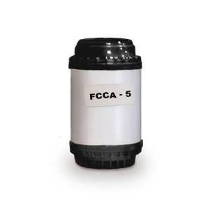 5" FCCA-5 Картридж Aquafilter з облагородженим гранулатом активованого вугілля з вбудованим постфільтром