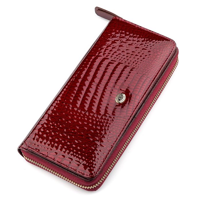 Гаманець жіночий ST Leather 18434 (S7001A) на блискавці бордовий