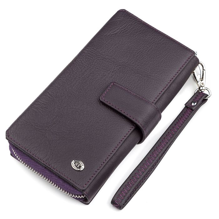 Гаманець жіночий ST Leather 18455 (ST228) зручний фіолетовий
