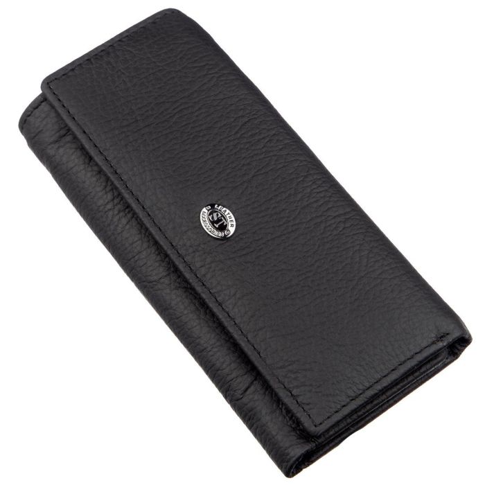 Чоловіча ключниця-гаманець ST Leather 18839 чорний