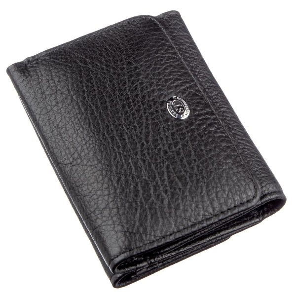 Гаманець для жінок зі шкіри ST Leather 18886 чорний