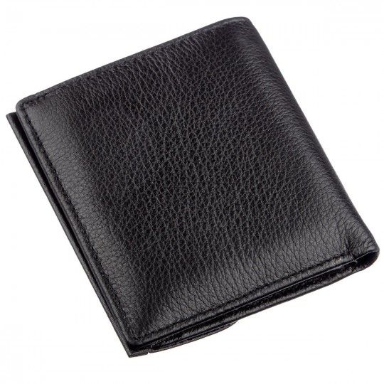 Жіночий гаманець із монетницею ST Leather 18919 чорний