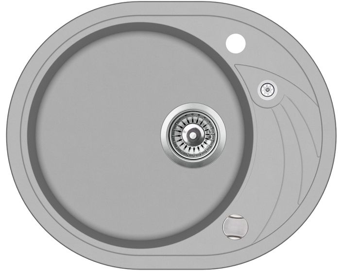 Кухонна мийка AquaSanita Basic Clarus SR102AW-220 argent