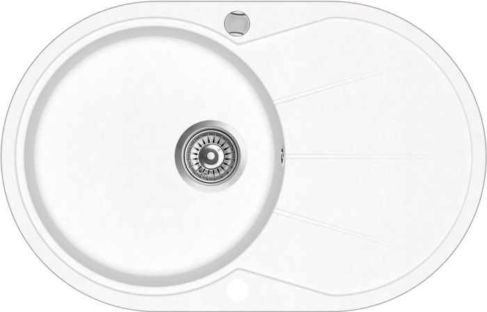 Кухонна мийка AquaSanita Basic Clarus SR101AW-710 alba