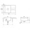 Кухонна мийка AquaSanita Standard Bella SQB101AW-111 silica