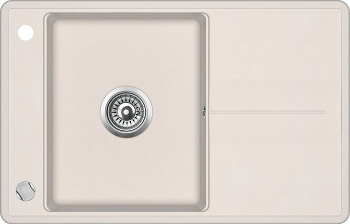 Кухонна мийка AquaSanita Standard Bella SQB101AW-111 silica