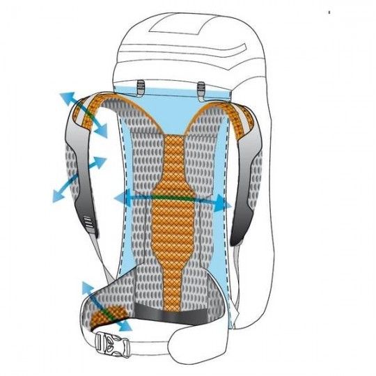 Рюкзак спортивний Ferrino Zephyr HBS 12+3 Yellow