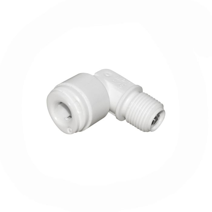 Фітинг клапан обмежувальний кутовий A4ME2-CV-W Aquafilter 1/4" x 1/8" трубка-зовнішнє різьблення