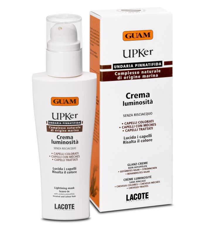 Крем для забарвленого волосся не змивається "Сяйво" Guam UPKer Crema Luminosita 150 мл