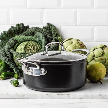 Каструля з кришкою GreenPan Barcelona Pro 24 см 4,9 л з керамічним покриттям (CC005334-001)