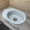 Кухонна мийка Adamant OVALE old stone 610x420x180 мм, з крилом