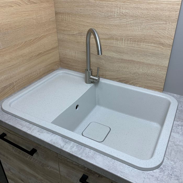 Кухонна мийка Adamant EXISTENCE old stone 775x505x190 мм, з крилом