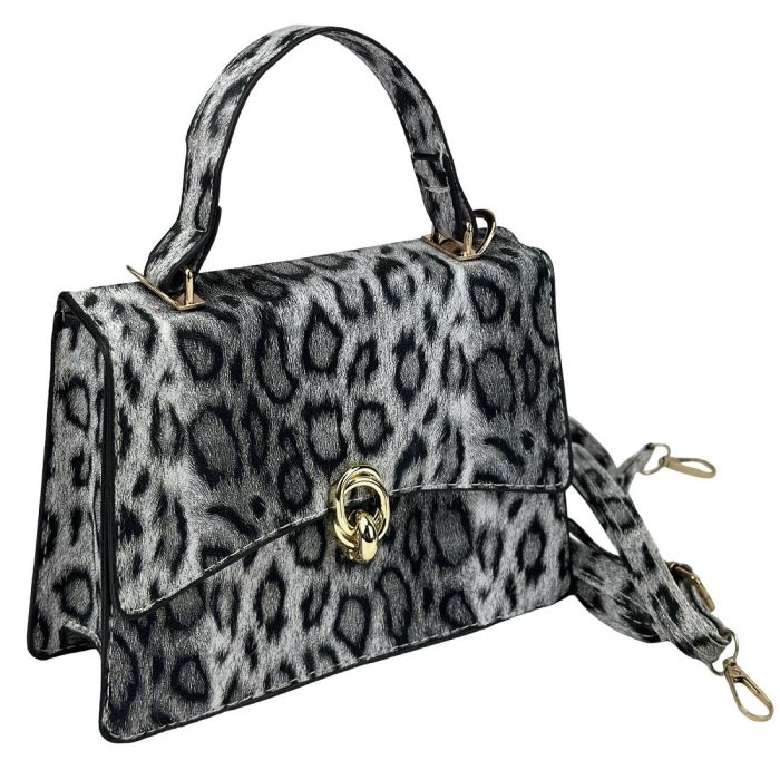 Стильное кроссбоди эко-кожа лео Lilly P1-369-9075LG серое