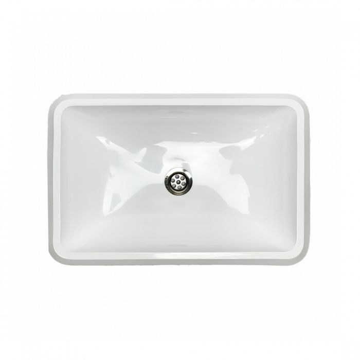 Умывальник врезной Adamant PLAIN 590х390 Classic white-01