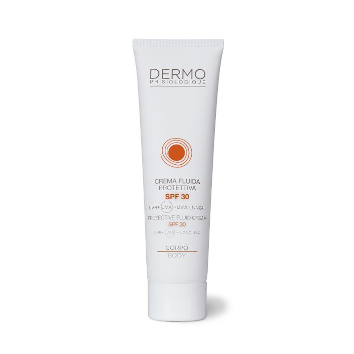 Захисний флюїдний крем з SPF30+ для обличя та тіла MySun - Protective Fluid Cream Dermophisiologique 150 мл
