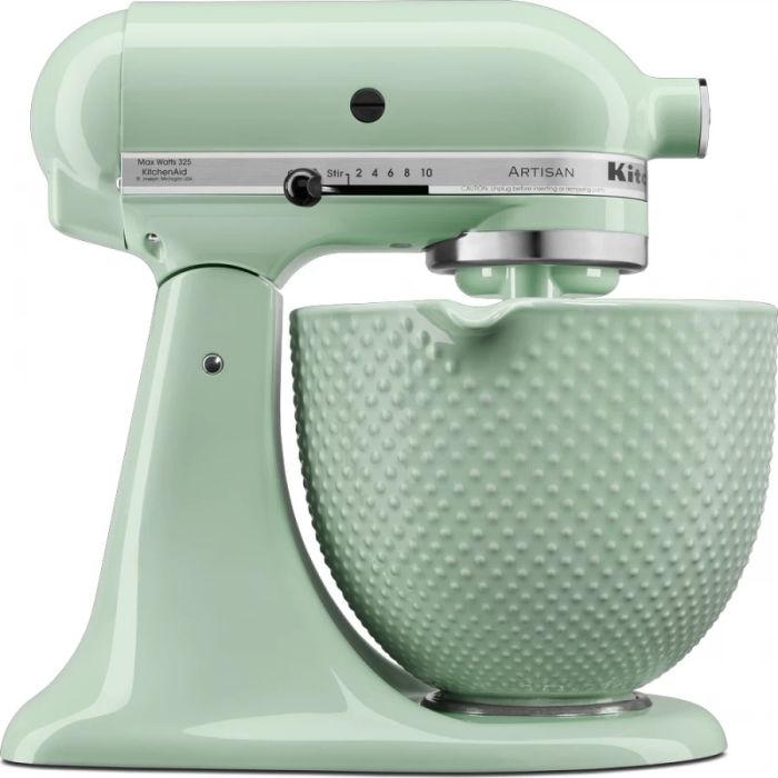 Чаша KitchenAid 4,7 л 5KSM2CB5TDD керамическая, с ручкой, текстурированная, узор капли росы