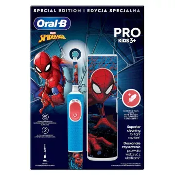 Зубна щітка BRAUN Oral-B D103.413.2KX Spider-Man типу 3708 (3+)