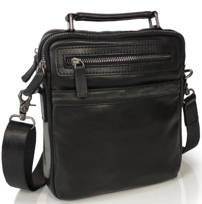 Чоловіча сумка з м'якої шкіри Tiding Bag S-JMD10-161-1A